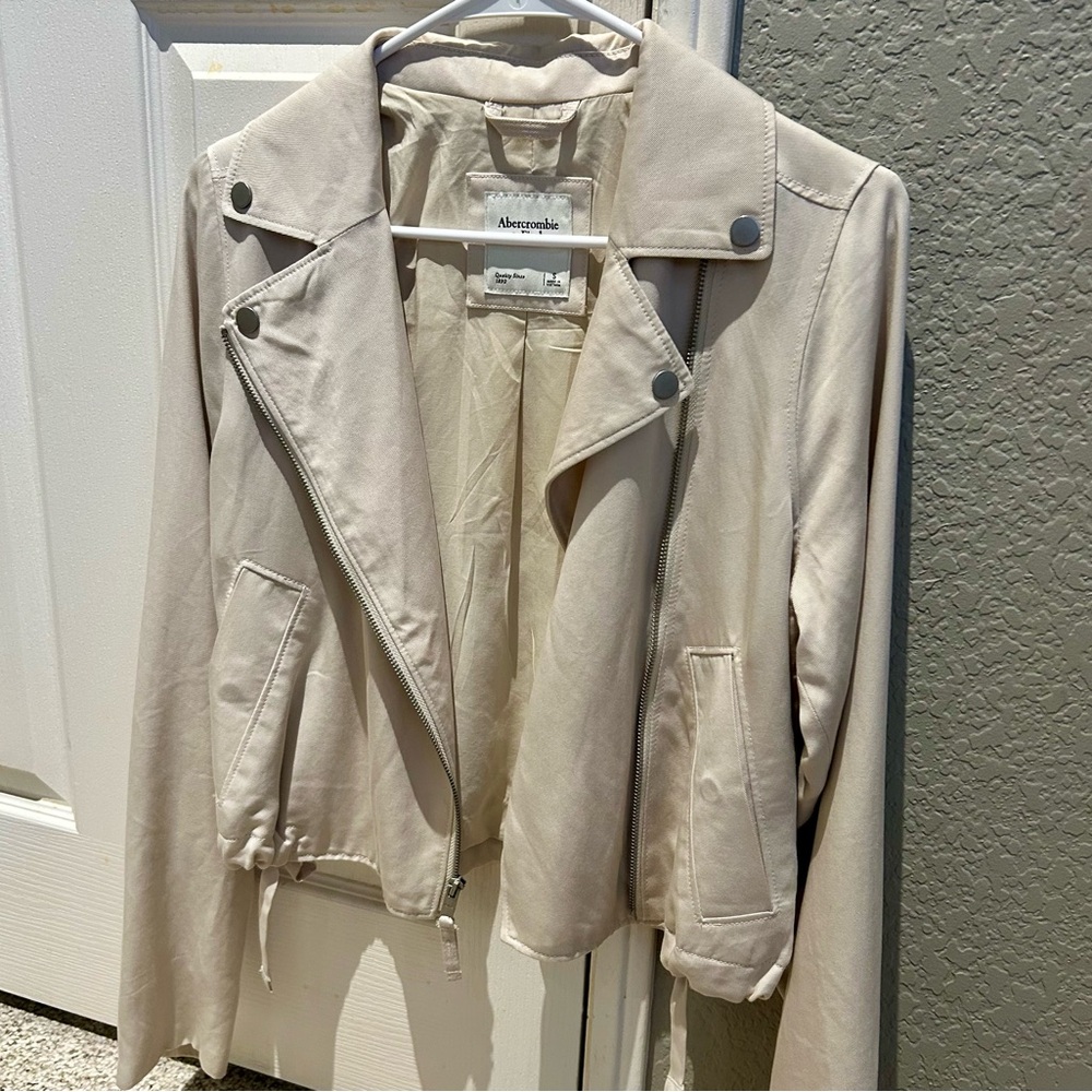 Abercrombie Cream Jacket